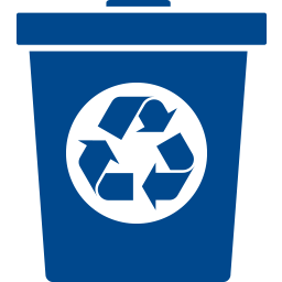 Chemical-Icon fortschrittliches chemisches Recycling für Kunststoffe
