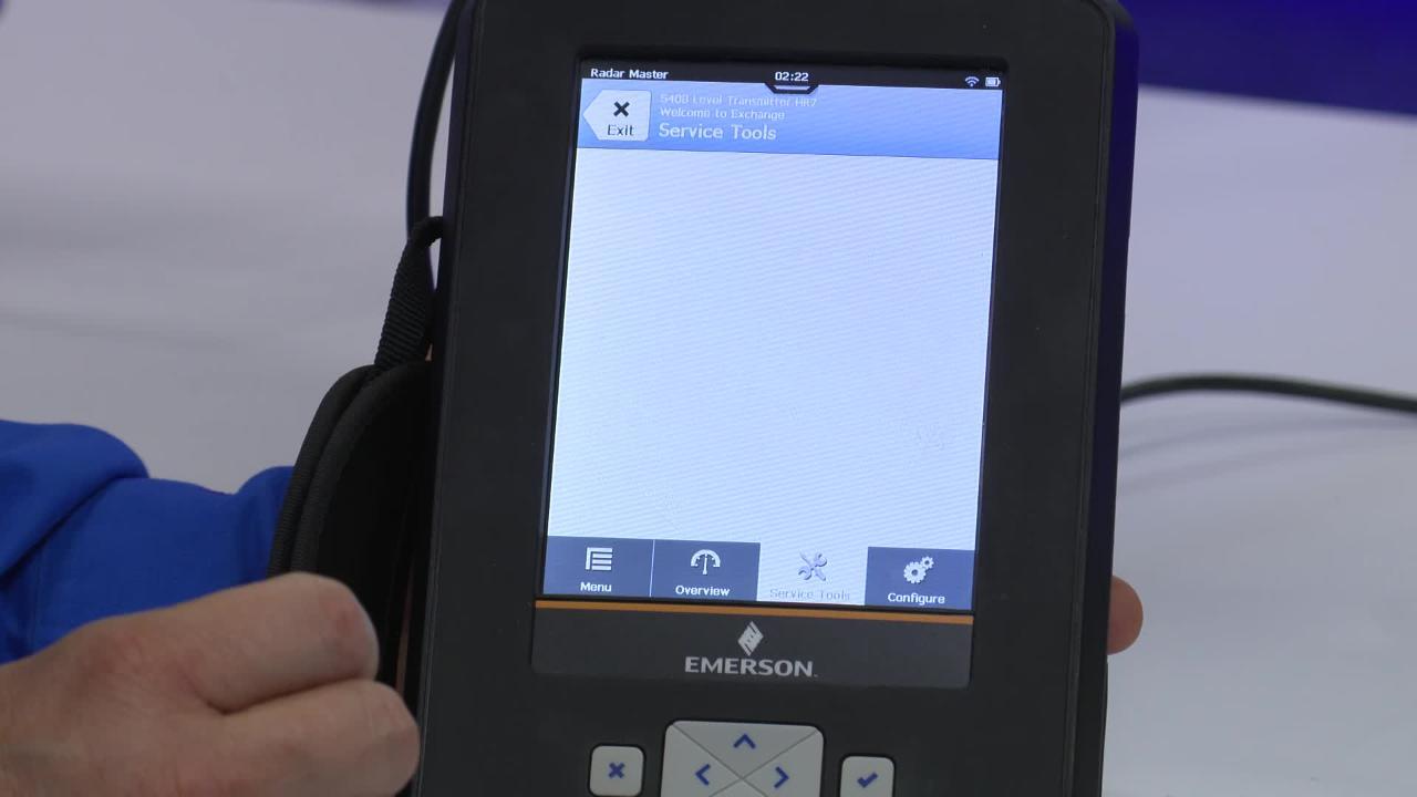 Configure Rosemount Radar Devices with AMS Trex and Radar Master