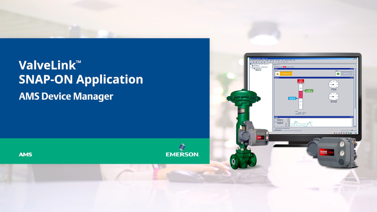 Application ValveLink™ SNAP-ON