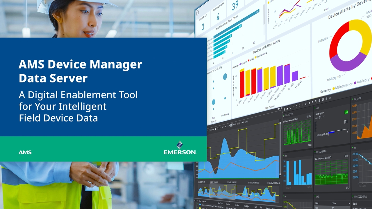 AMS Device Manager Data Server | Ein digitaler Enabler für Daten intelligenter Feldgeräte