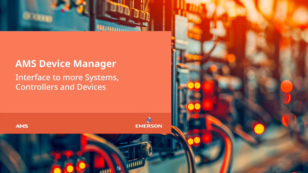 AMS Device Manager | Interface to more Systems, Controllers and Devices