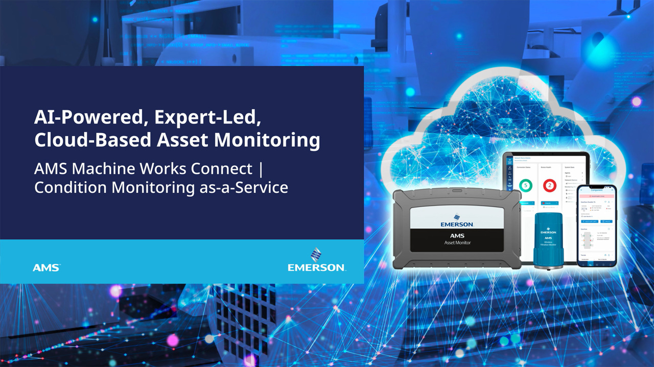 AMS Machine Works Connect | Zustandsüberwachung as-a-Service