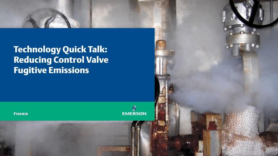 Webinar: Kurzgespräch zu Fisher-Technologien – Reduzierung diffuser Emissionen von Stelllventilen