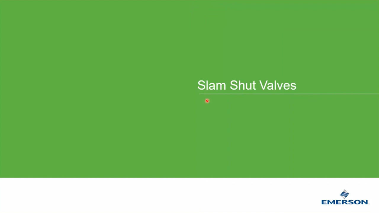 Slam-Shut Valves