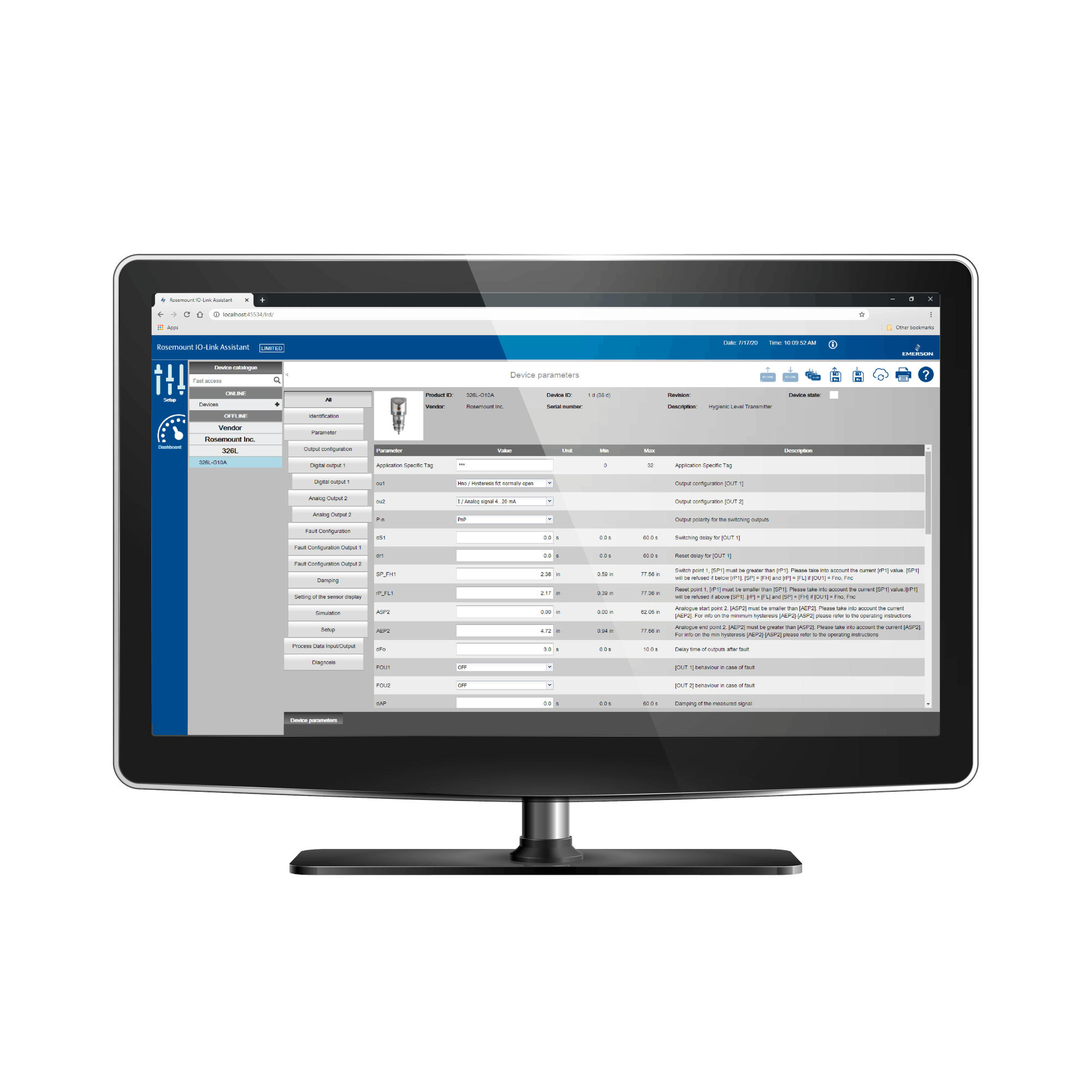 Rosemount™ IO-Link Assistant - 計測機器 | Emerson