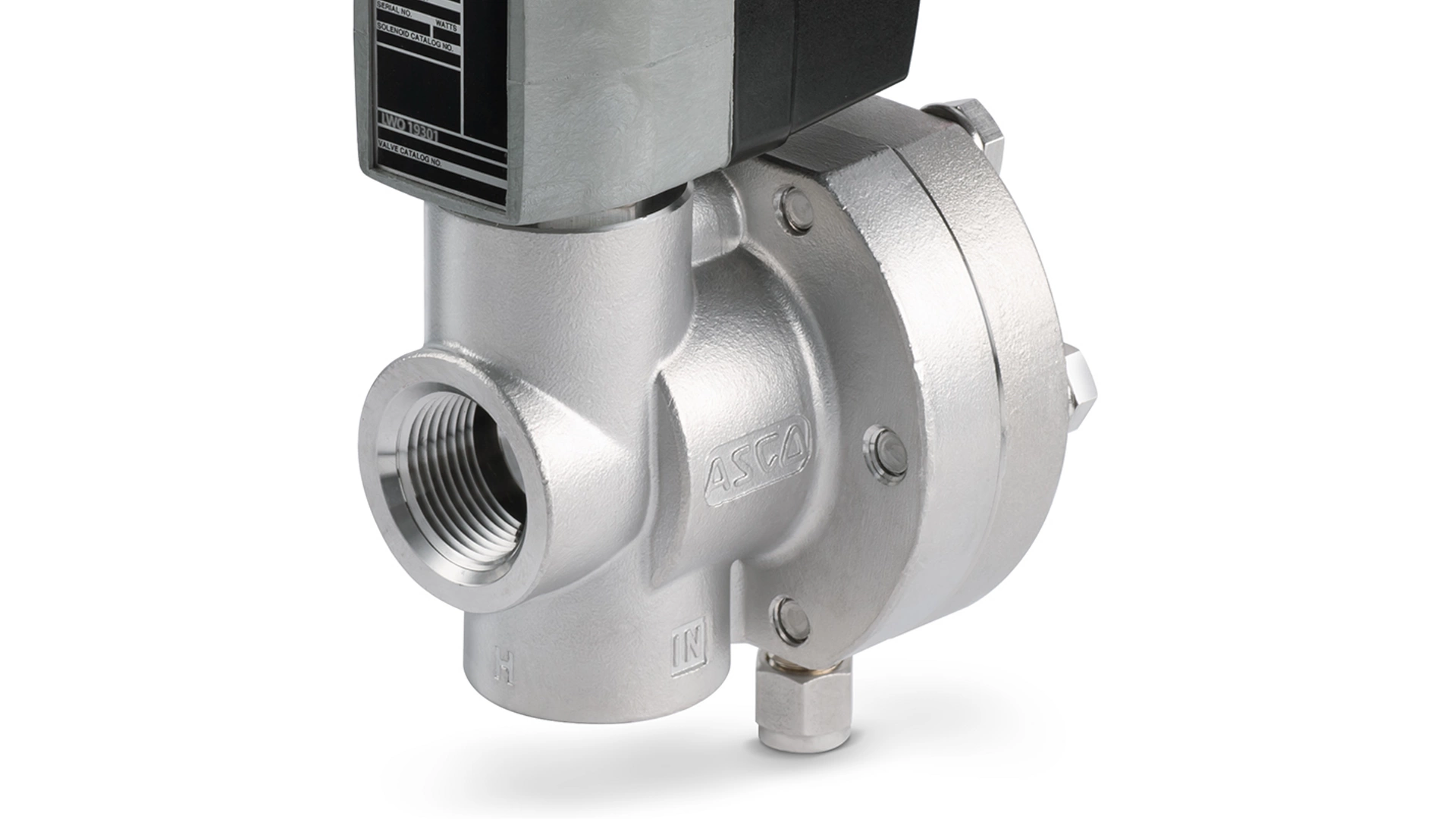 ASCO™ Series 223 solenoid pilot-operated valve