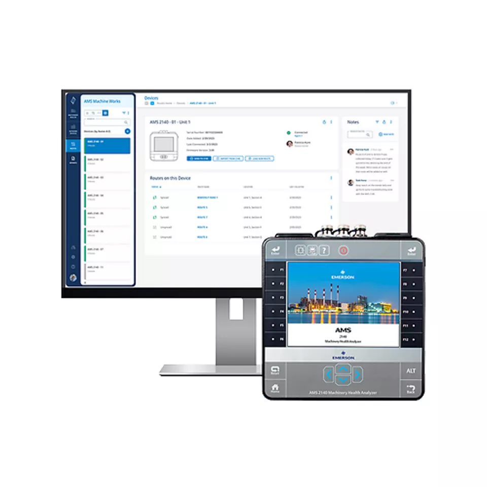 Software de gestão de ativos da Emerson unifica dados de confiabilidade de equipamentos em uma plataforma integrada, segura e fácil de usar