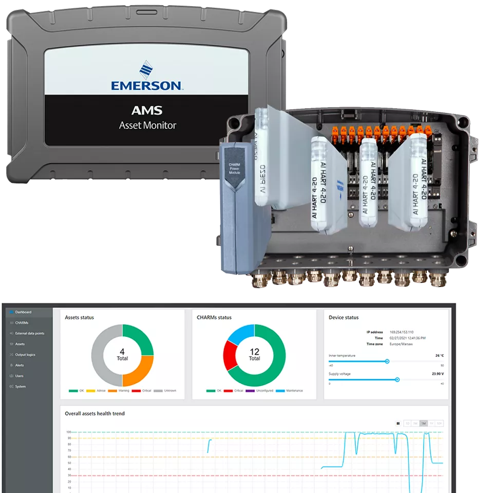 Emerson potenzia le funzionalità e migliora la versatilità del software di monitoraggio degli asset