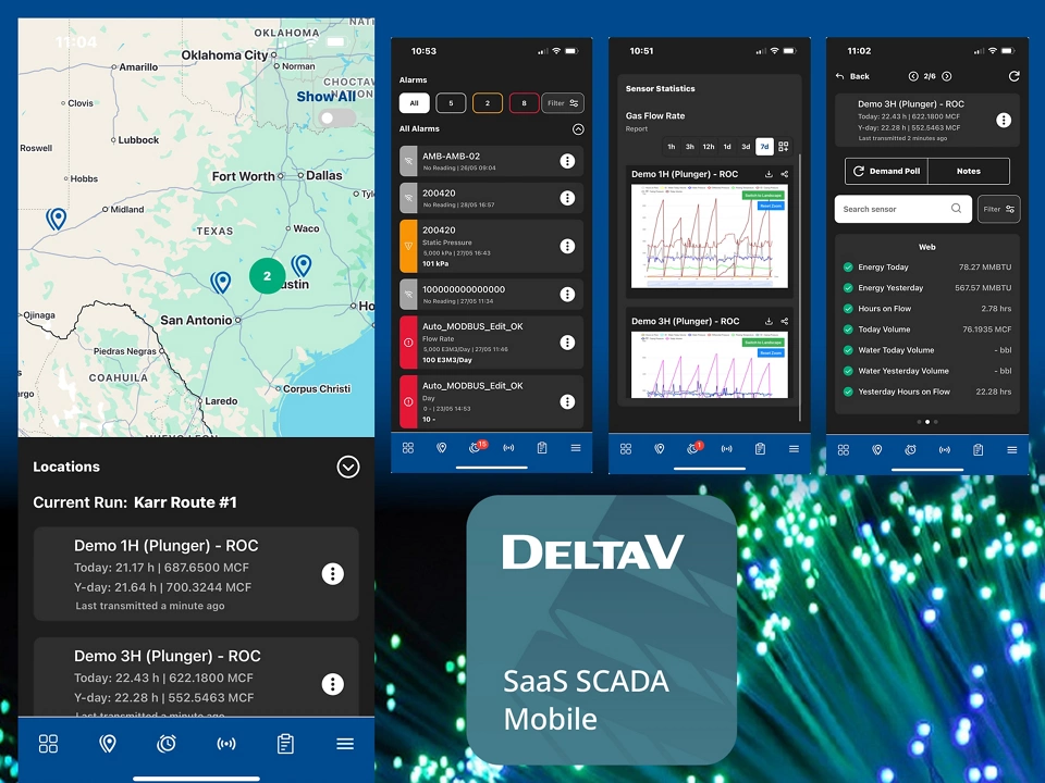 DeltaV™ SaaS SCADA Mobile App