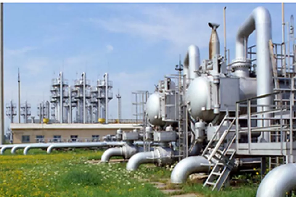 Kostenoptimierung eines Erdgas-Verteilernetzwerks