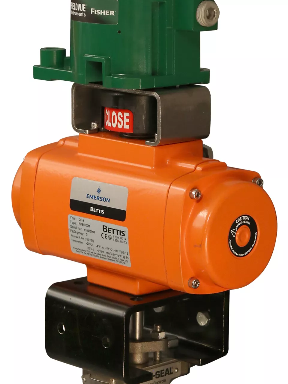 Fisher FIELDVUE 4400, valve position transmitter, HART-enabled,