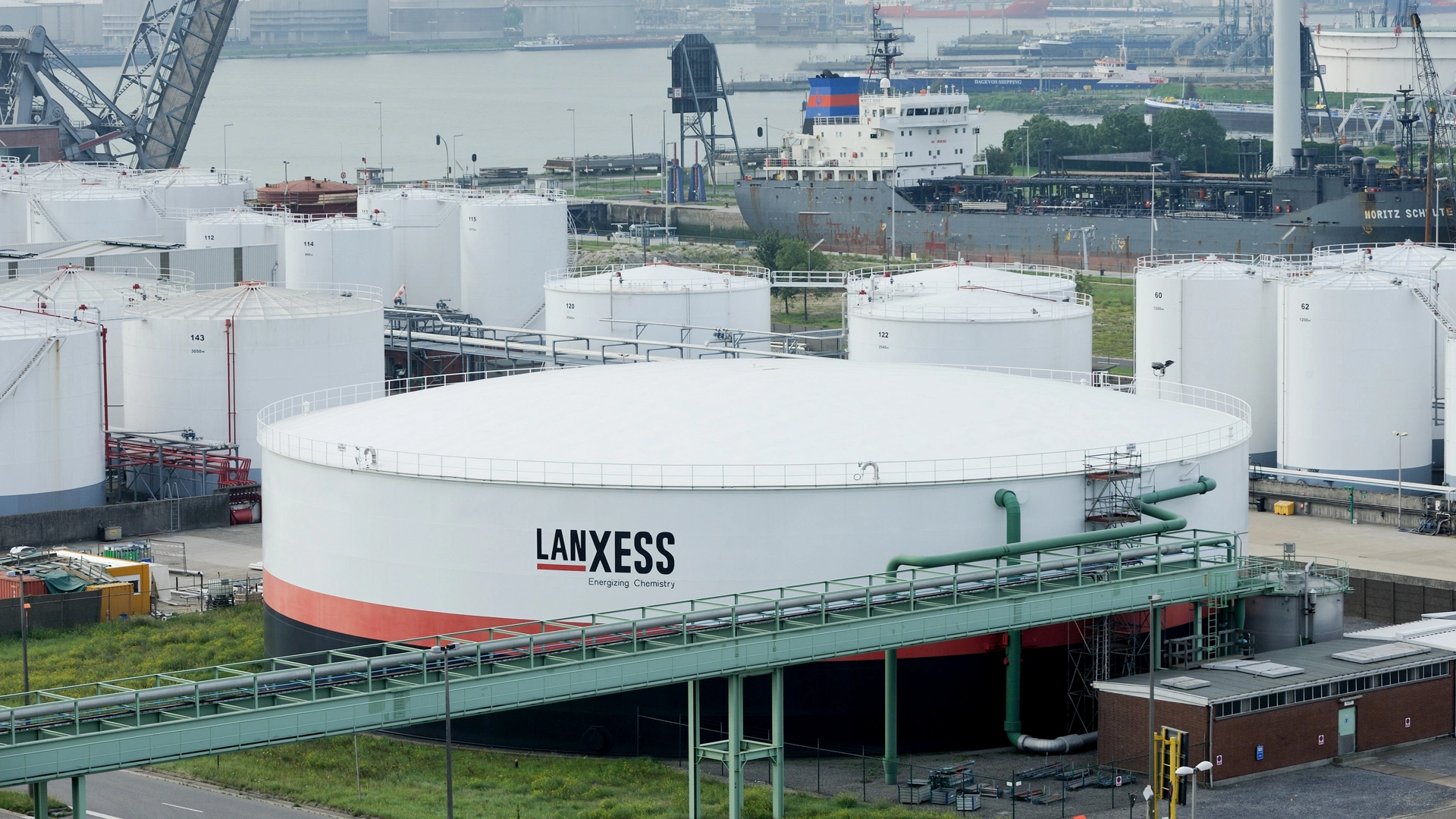LANXESS Caprolactam Produktion Antwerpen - Kallo