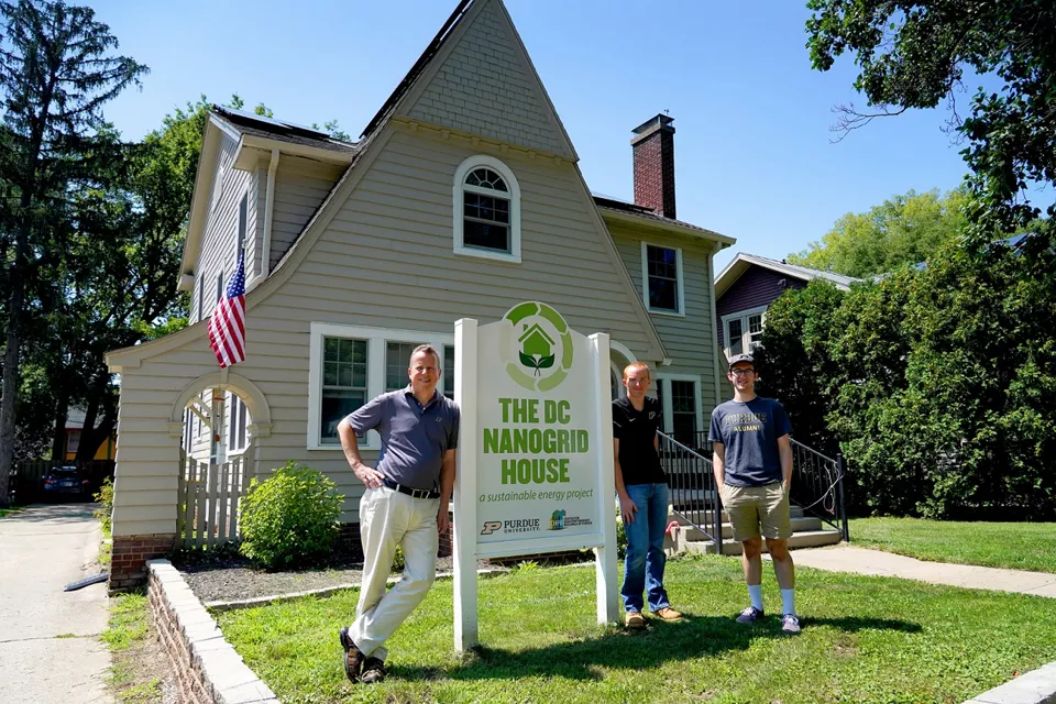 Emerson Automates Purdue University's Nanogrid House