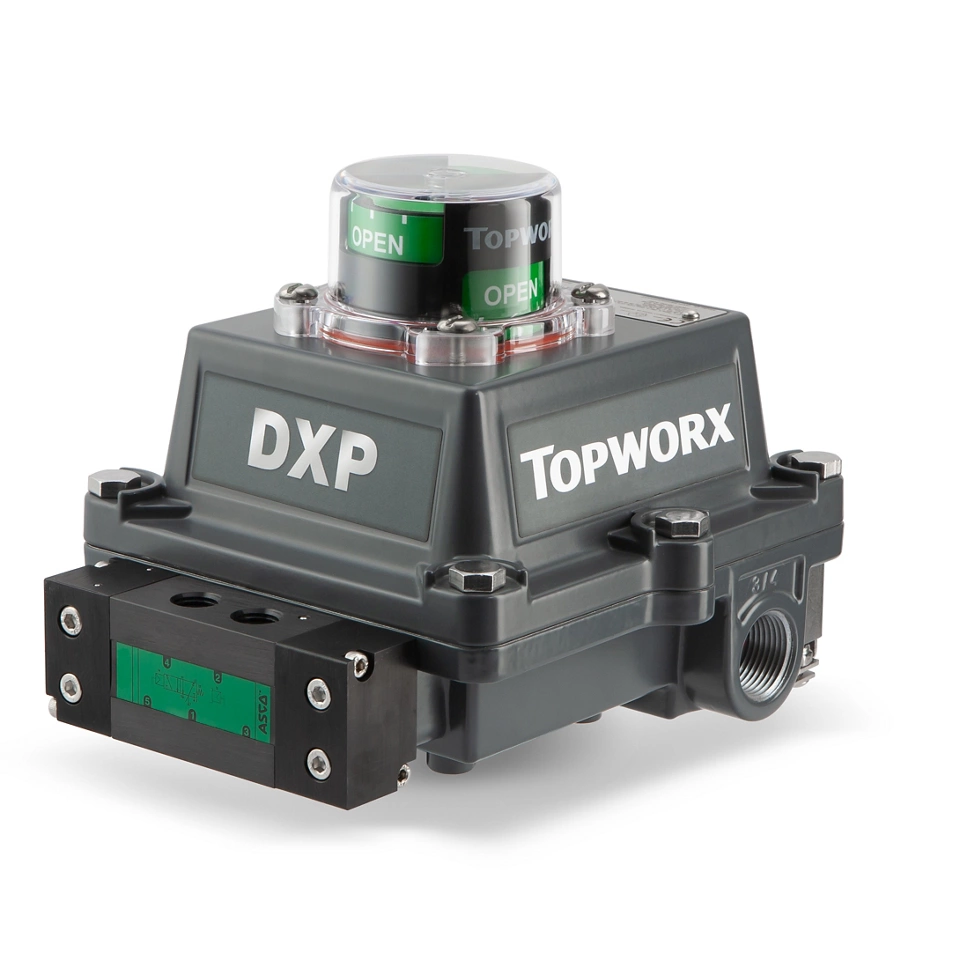Controlador de válvula TopWorx™ série DX modelo DX PST com HART 7
