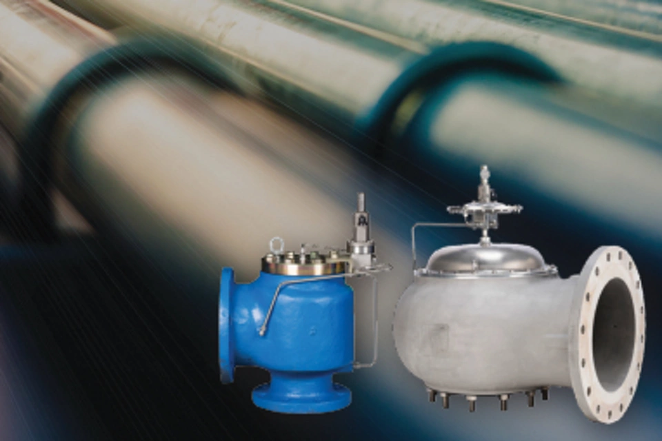 Volantino sulla protezione per sovrapressione del gas naturale con la valvola limitatrice di pressione Anderson Greenwood