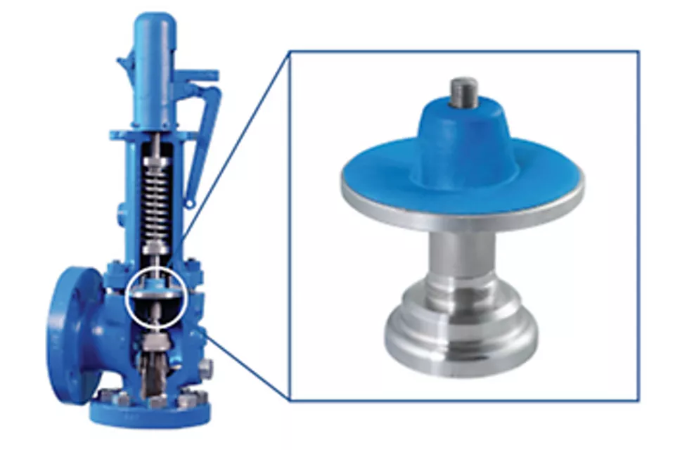 Una alternativa al fuelle equilibrado en válvulas de alivio de presión