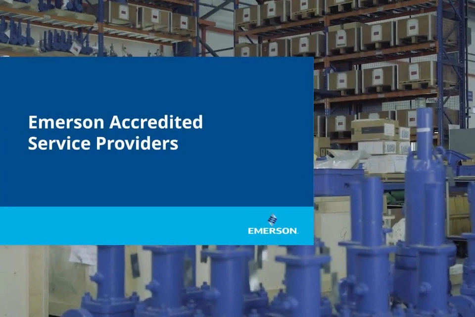 Proveedores de servicios acreditados de Emerson en Asia Pacífico