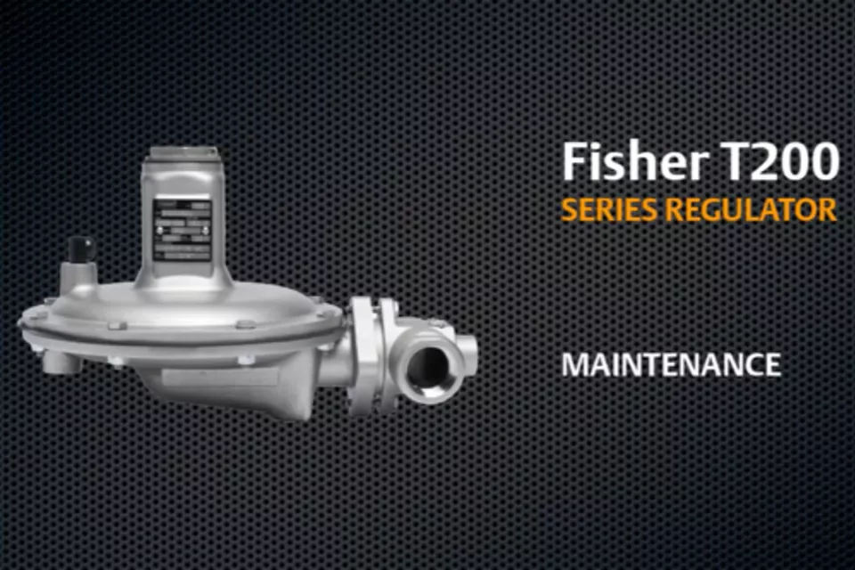 Fisher™ T200 Series Regulator - Maintenance