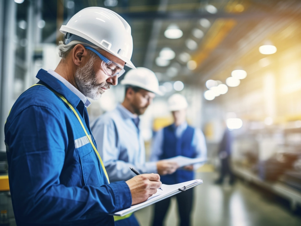 machinery, examination, bustling, manufacturing, workers, safety helmet, meticulous, assurance, management, inspection, glasses, labor, precision, technology, product, uniform, production, industrial, dedication, clipboard, quality, equipment, paperwork, concentration, professionalism, diligence, industry, expertise, compliance, process
