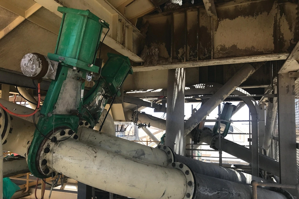 Gold miner improves production output with new Knife Gate Valve innovation