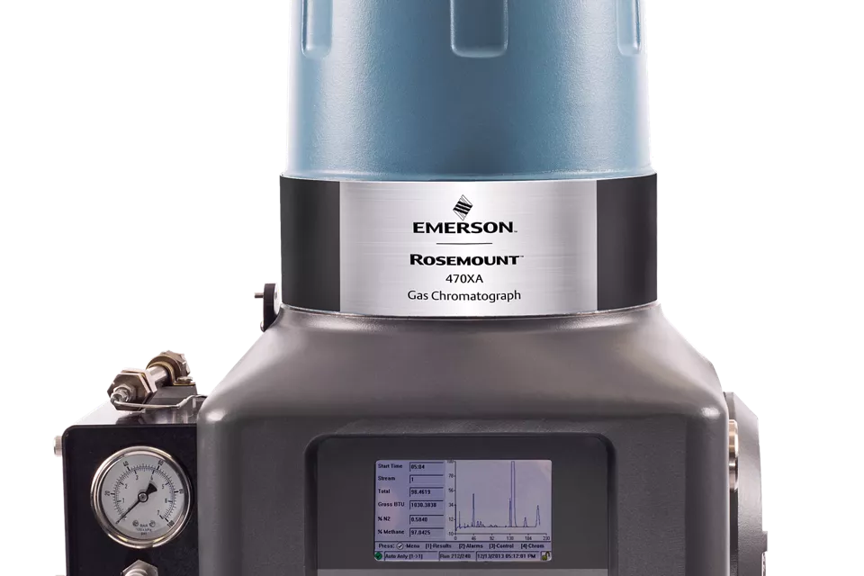 Análisis simplificados de gas natural con inteligencia Edge a la nube