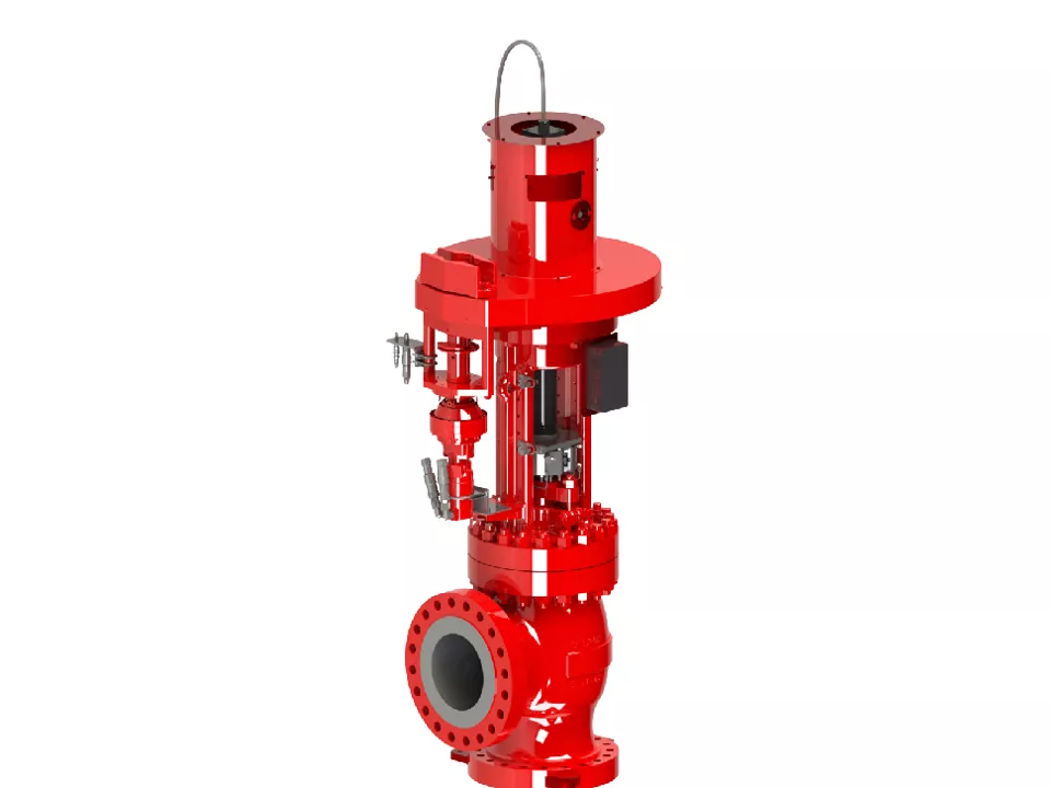 Lunkenheimer Automated Angle Valve