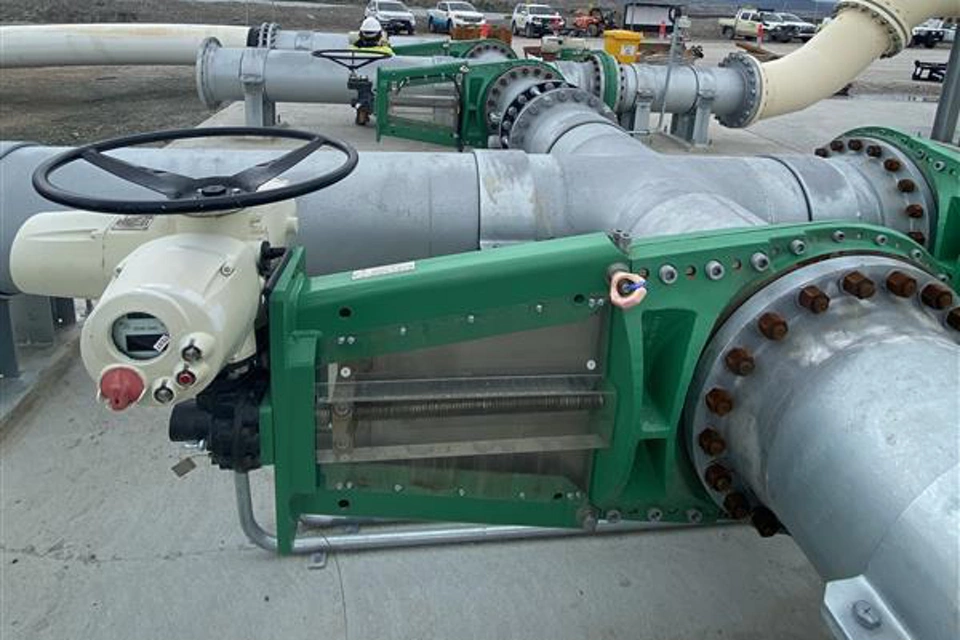 Une nouvelle technologie de vannes pour conditions intensives permet le déplacement des résidus miniers et prolonge la durée de vie des mines