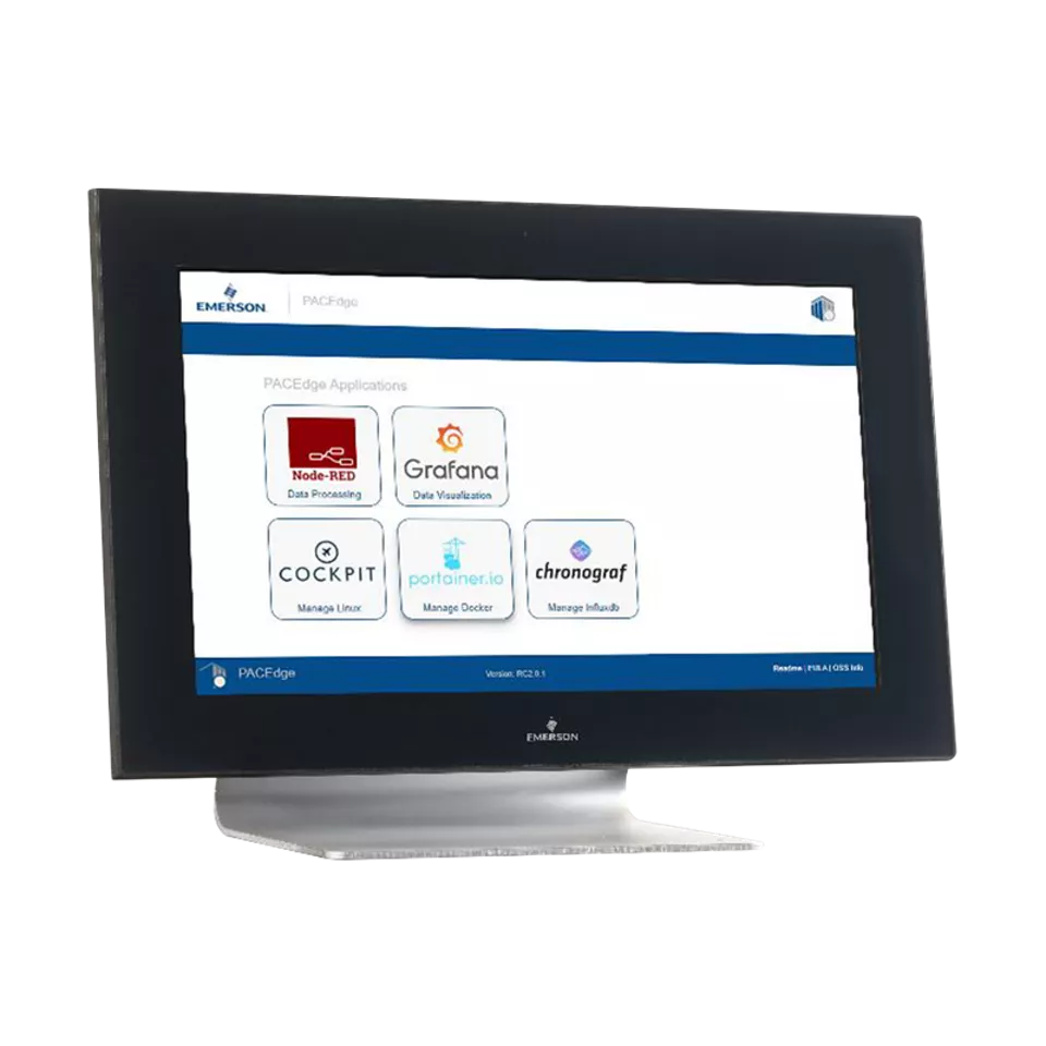 Graphic highlighting PACEdge 3.0, a platform that helps teams securely deploy, manage, and standardize edge applications to improve operational efficiency and productivity.