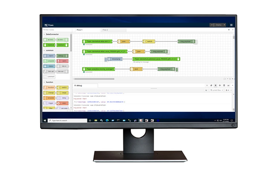 FBxEdge with Monitor -  Node-RED