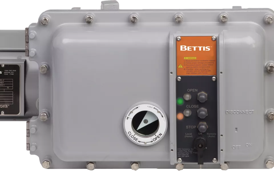 Actuador eléctrico M2CP de Bettis