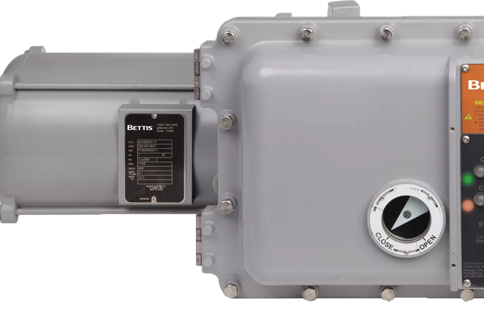 Atuador elétrico M2CP da Bettis