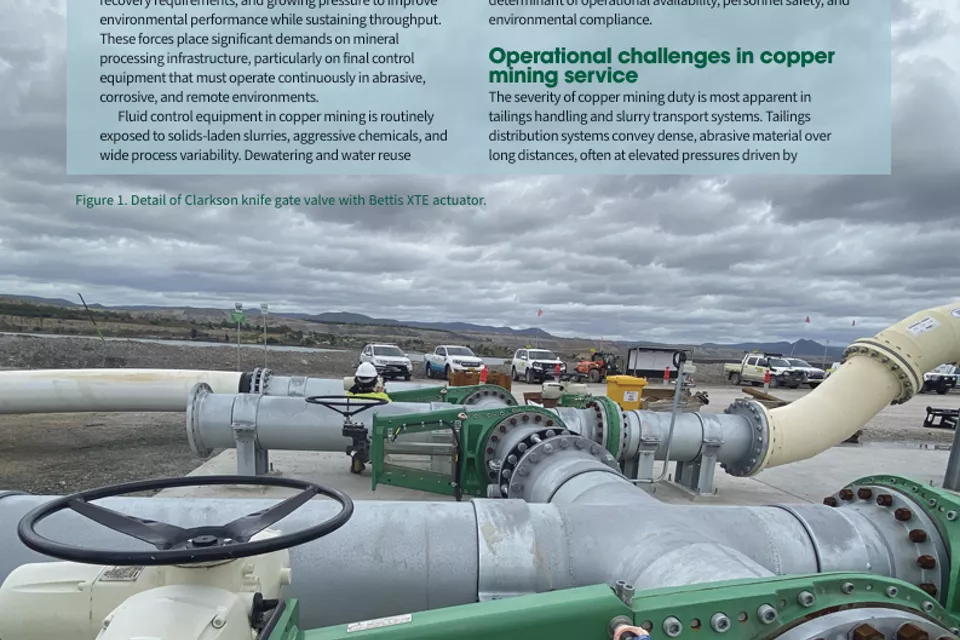 Advanced Mining and Actuation Strategies for Copper Mining Operations
