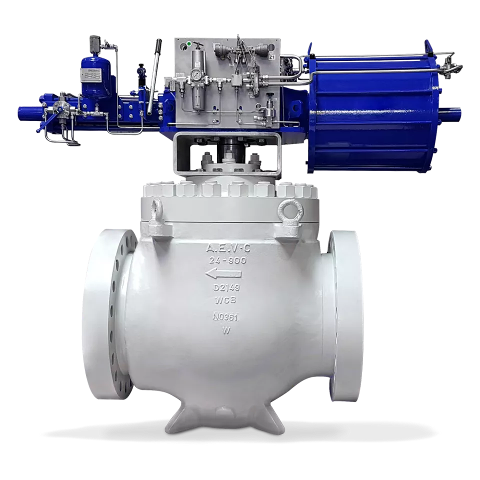 Válvula de bola C-Ball para servicios críticos AEV ²XC™