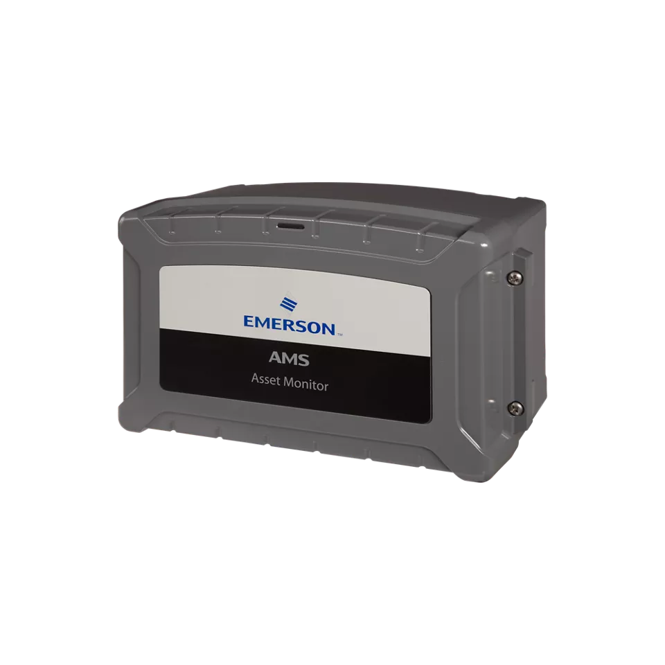 Dispositivo de Edge Analytics AMS Asset Monitor para activos de balance de planta.