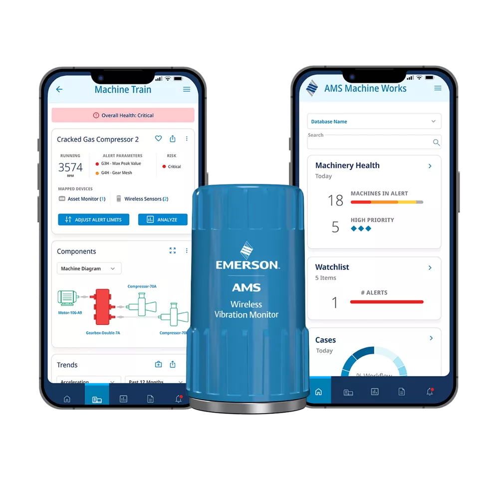 AMS Wireless Vibration Monitor