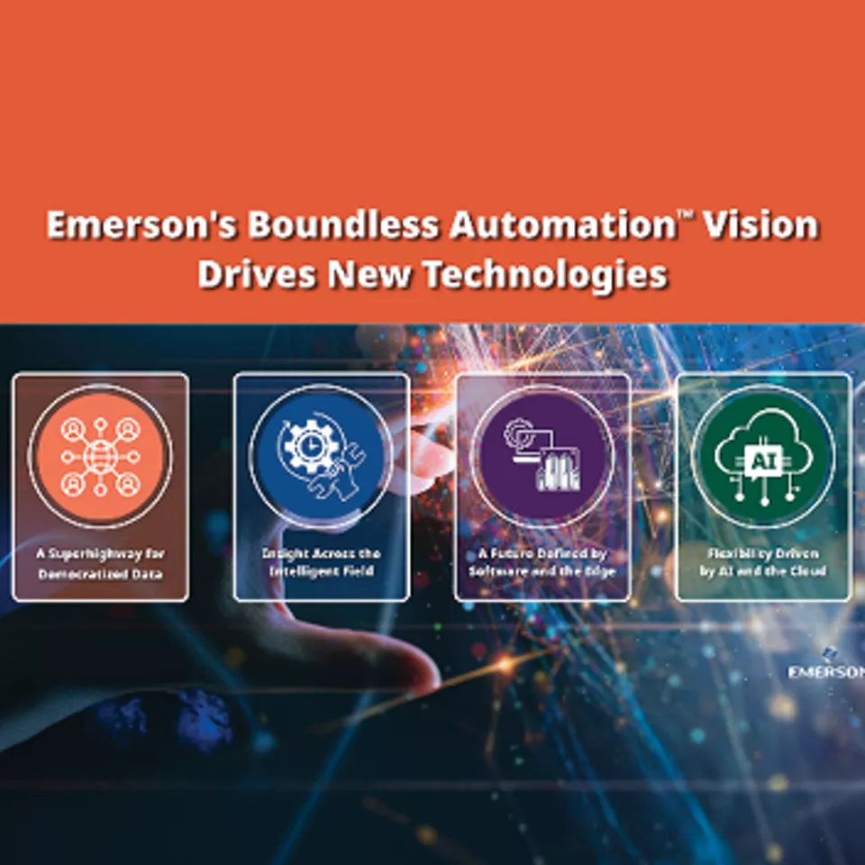 Emerson’s Boundless Automation Vision Drives New Technologies for a Next-Generation Automation Platform