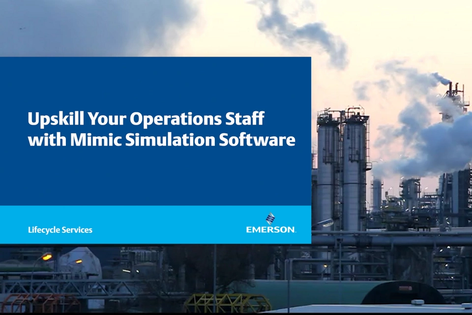 Renforcer les compétences de votre personnel d’exploitation grâce au logiciel Mimic Simulation