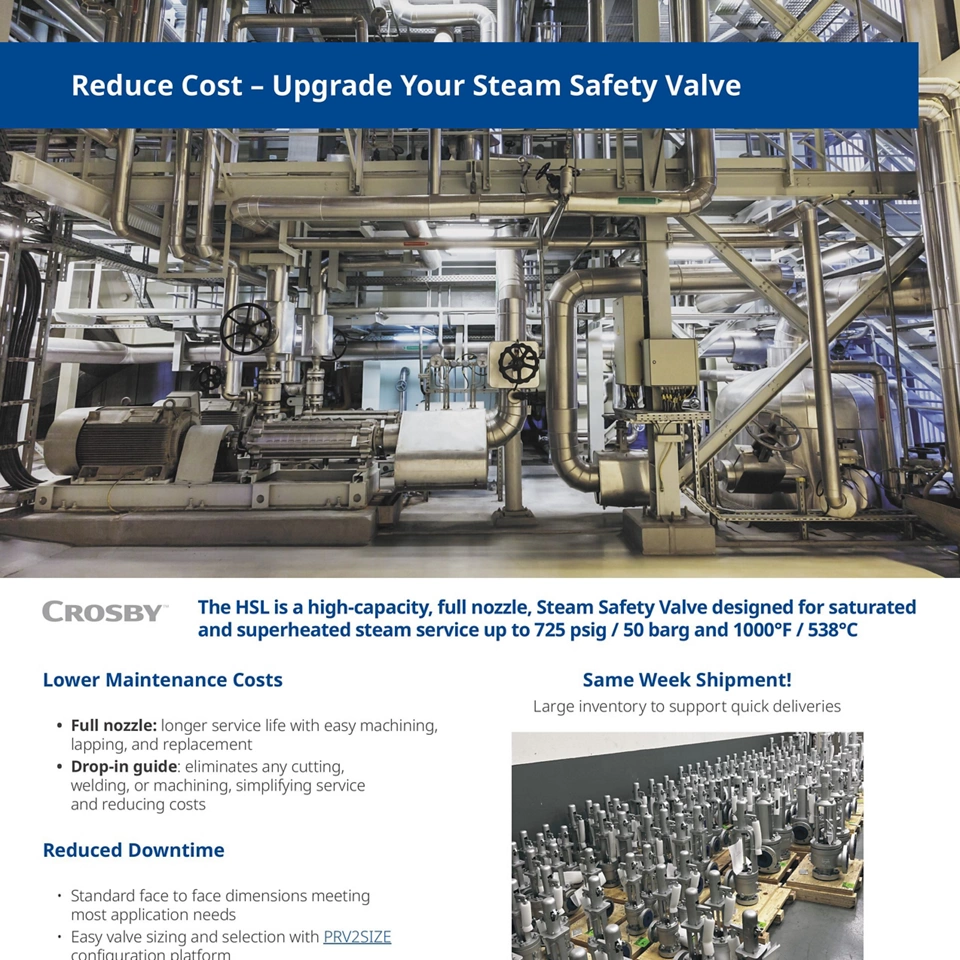 Crosby™ HSL Flyer