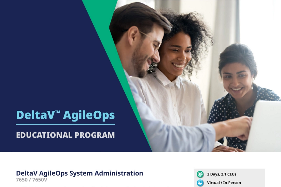 Programa educativo DeltaV AgileOps