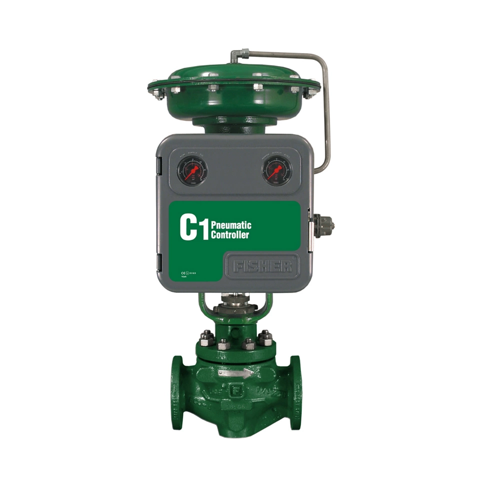 Transmissor e controlador pneumático C1 da Fisher™