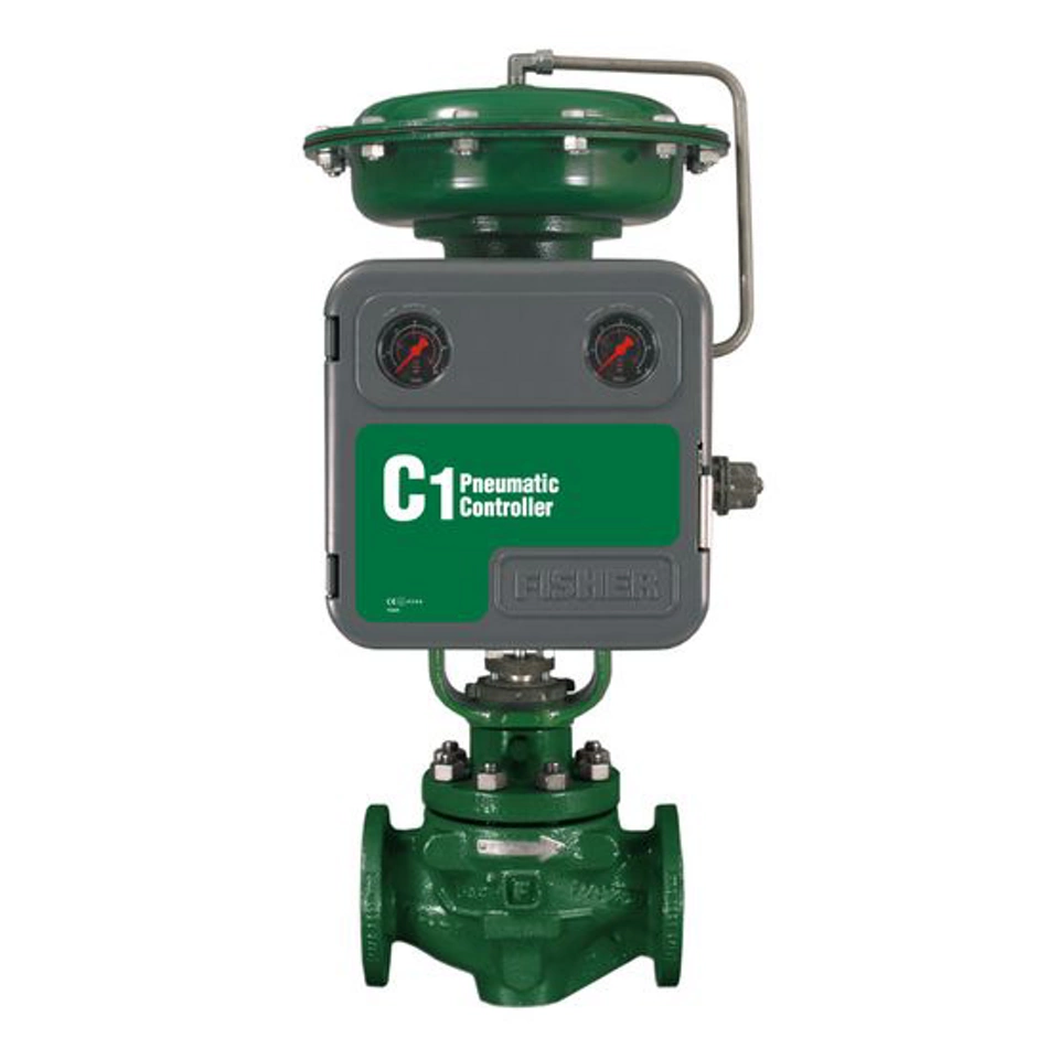 Transmissor e controlador pneumático C1 da Fisher™