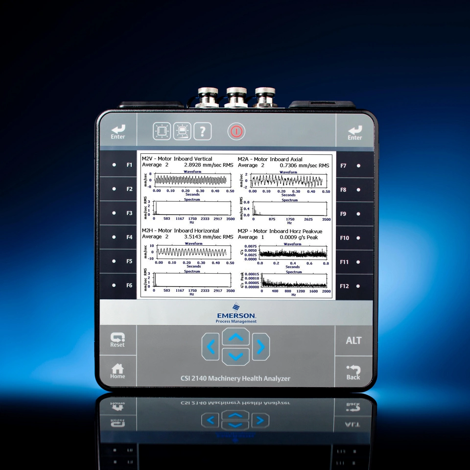 Machinery Health Analyzer AMS 2140  para monitoramento da condição baseado em rotas
