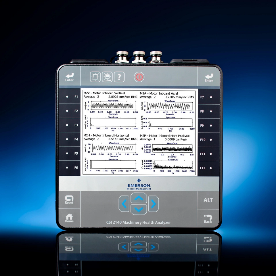 AMS 2140 Machinery Health Analyzer für die streckenbasierte Zustandsüberwachung
