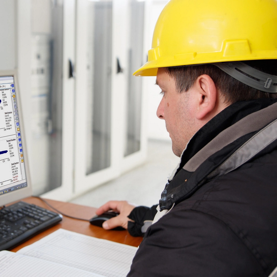 AMS Machinery Manager para elaboración de informes de tendencias y análisis de datos de vibración.