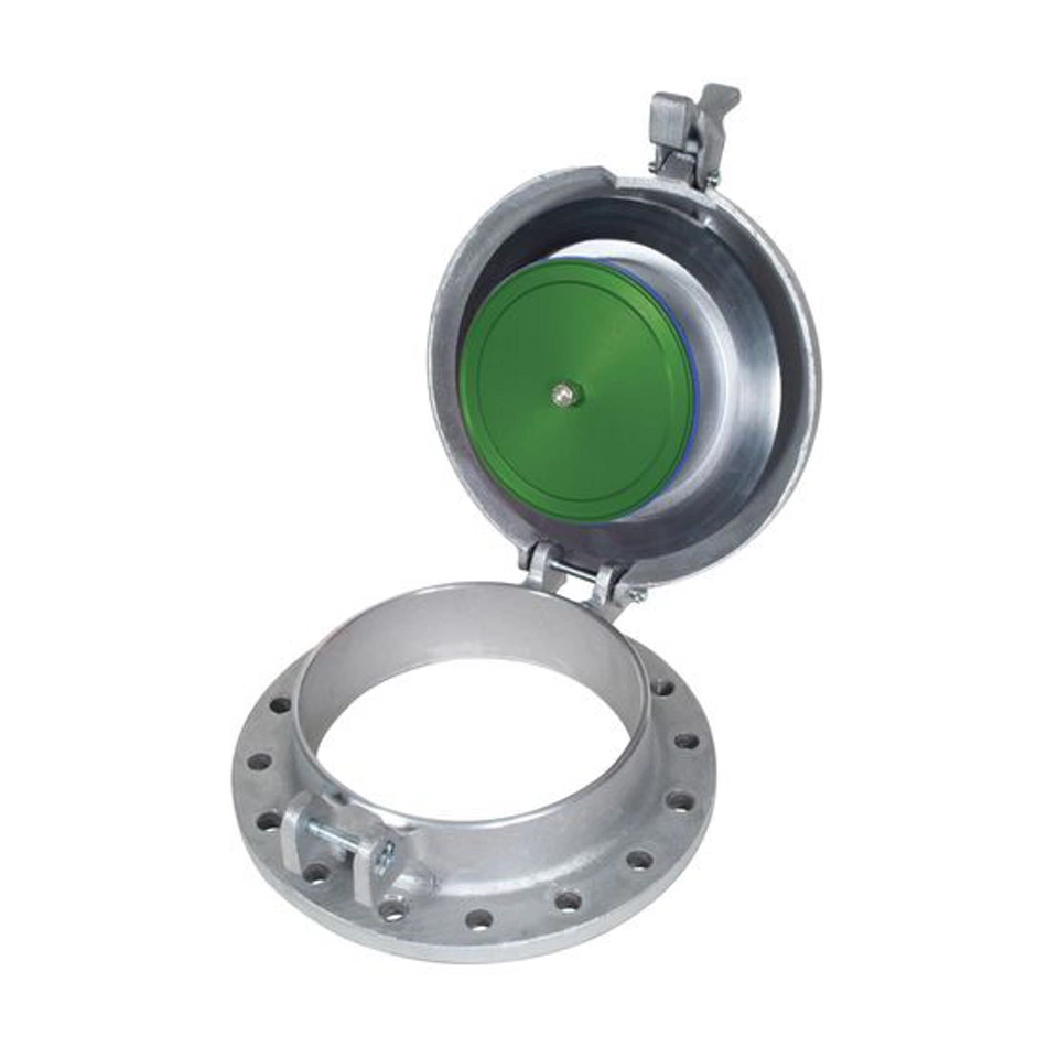 Enardo™ modelo ES-665 y ES-665-L escotilla de medición con resorte