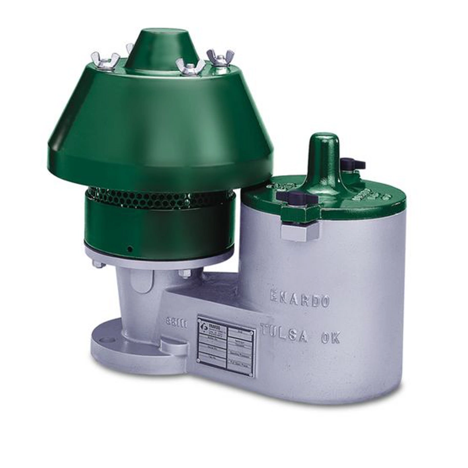 Enardo™ hochleistungsfähige Druck-/Vakuum-Überströmventil der Serie ES-950 mit verbesserter Abdichtung und Entlüfung in die Atmosphäre