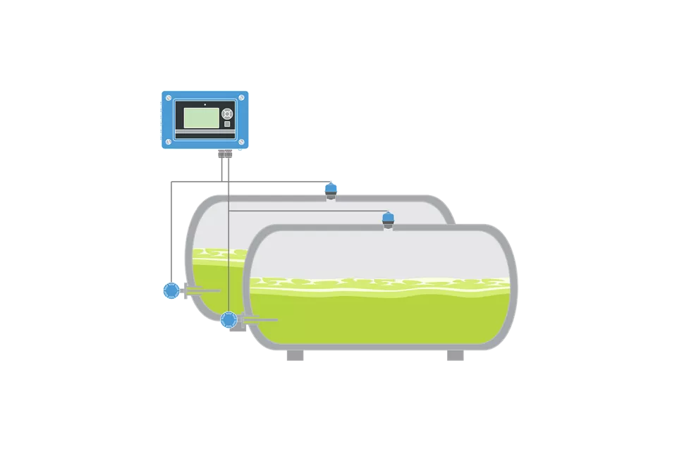 Level Measurement in Chlorine Storage Tanks