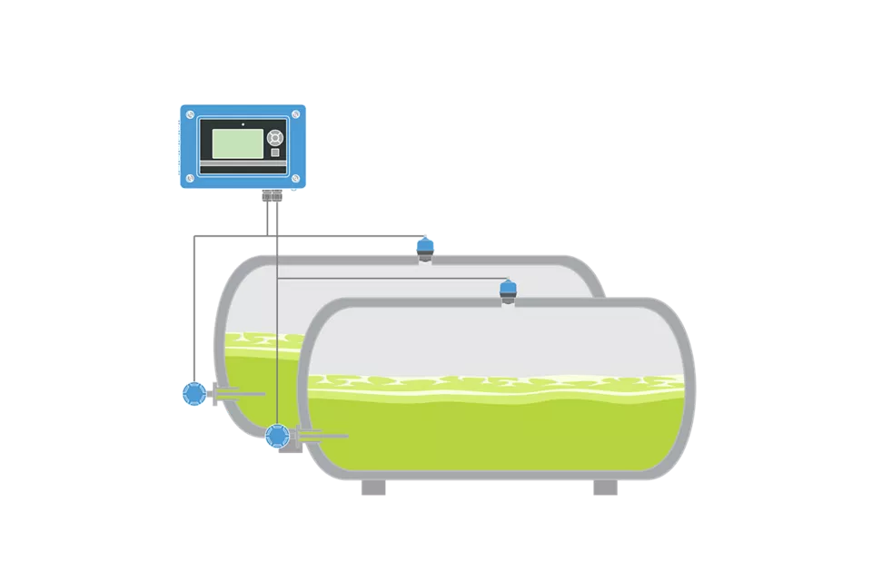 Level Measurement in Chlorine Storage Tanks