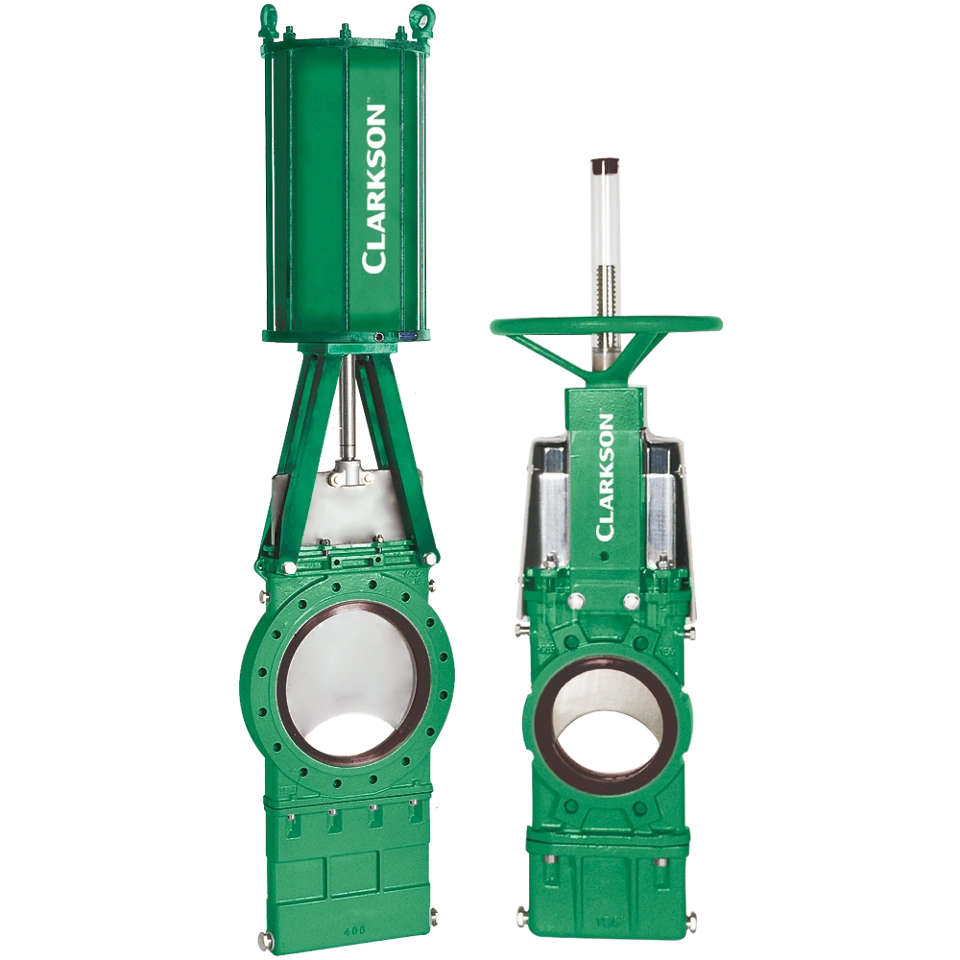 スラリー用ナイフゲートバルブ