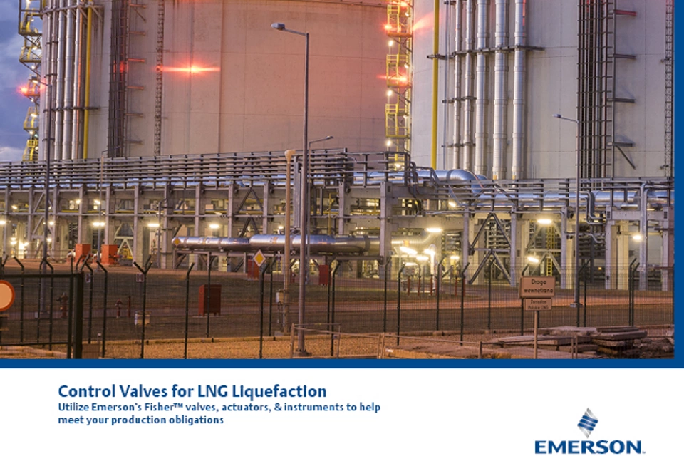 Valvole di controllo per la liquefazione del GNL